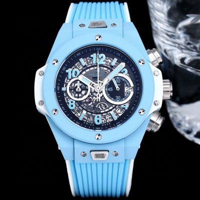 HUBLOT Big Bang Unico  45mm Blue Bioceramic Copy Watch